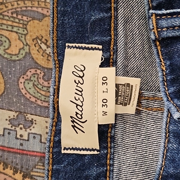 Madewell x BCRF athletic slim authentic flex denim jeans - 30x30 - Picture 5 of 6